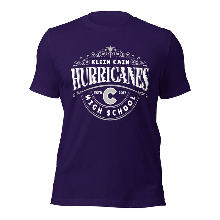 Klein Cain High School Hurricanes Purple Premium Unisex T-shirt 211
