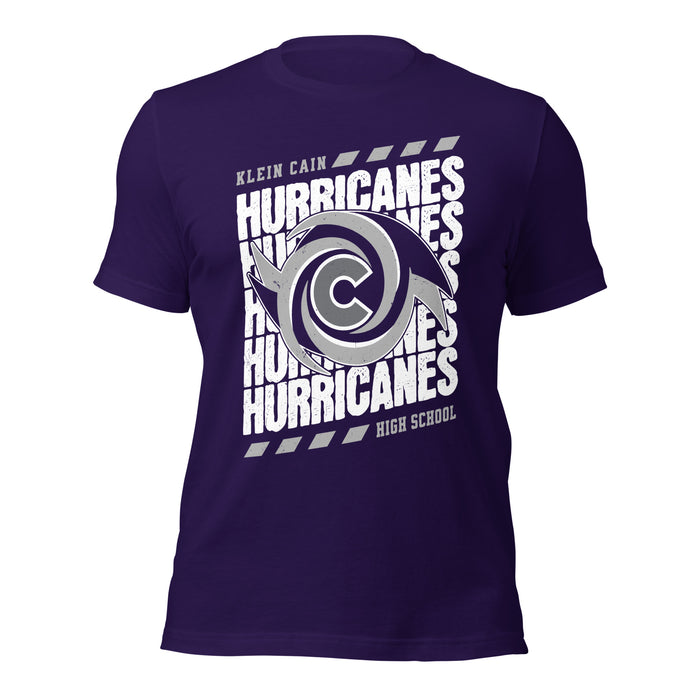 Klein Cain High School Hurricanes Purple Premium Unisex T-shirt 223