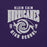 Close-up view of Klein Cain High School Hurricanes Purple Premium Unisex T-shirt 213