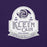 Close-up view of Klein Cain High School Hurricanes Purple Premium Unisex T-shirt 219
