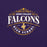 Close-up view of Jersey Village High School Falcons Purple Premium Unisex T-shirt 211