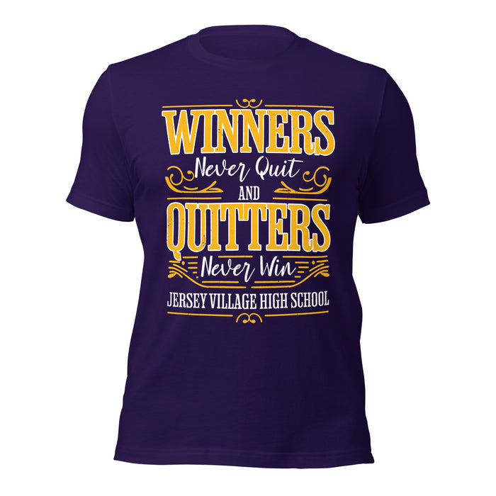 Jersey Village High School Falcons Purple Premium Unisex T-shirt 237