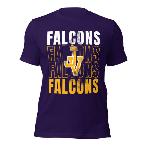 Jersey Village High School Falcons Purple Premium Unisex T-shirt 233