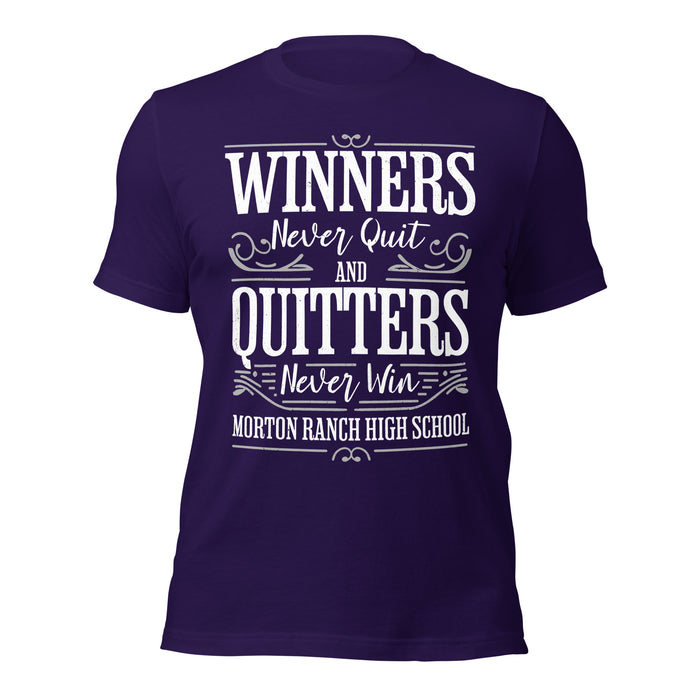Morton Ranch High School Mavericks Premium Purple Unisex T-shirt 237