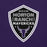 Close-up view of Morton Ranch High School Mavericks Premium Purple Unisex T-shirt 225