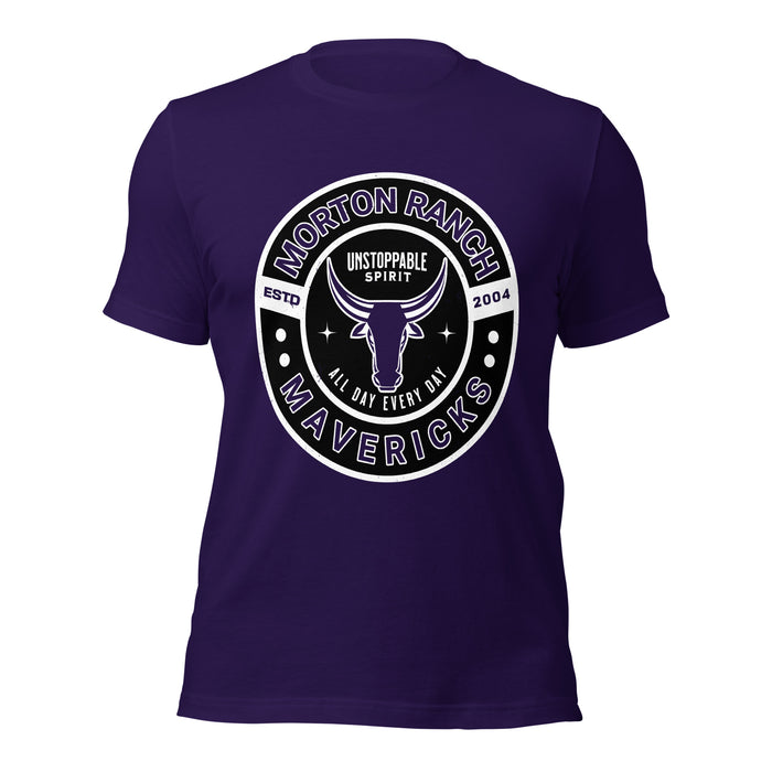 Morton Ranch High School Mavericks Premium Purple Unisex T-shirt 239