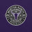 Close-up view of Morton Ranch High School Mavericks Premium Purple Unisex T-shirt 224