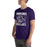 Man wearing Klein Cain High School Hurricanes Purple Premium Unisex T-shirt 233
