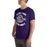 Man wearing Klein Cain High School Hurricanes Purple Premium Unisex T-shirt 228