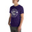 Man wearing Klein Cain High School Hurricanes Purple Premium Unisex T-shirt 239