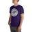 Man wearing Klein Cain High School Hurricanes Purple Premium Unisex T-shirt 224