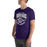 Man wearing Klein Cain High School Hurricanes Purple Premium Unisex T-shirt 213