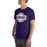 Man wearing Klein Cain High School Hurricanes Purple Premium Unisex T-shirt 011