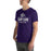 Man wearing Klein Cain High School Hurricanes Purple Premium Unisex T-shirt 202