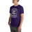 Man wearing Klein Cain High School Hurricanes Purple Premium Unisex T-shirt 207