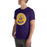 Man wearing Jersey Village High School Falcons Purple Premium Unisex T-shirt 215