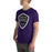 Man wearing Morton Ranch High School Mavericks Premium Purple Unisex T-shirt 225