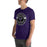 Man wearing Morton Ranch High School Mavericks Premium Purple Unisex T-shirt 239