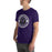 Man wearing Morton Ranch High School Mavericks Premium Purple Unisex T-shirt 203
