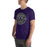Man wearing Morton Ranch High School Mavericks Premium Purple Unisex T-shirt 224