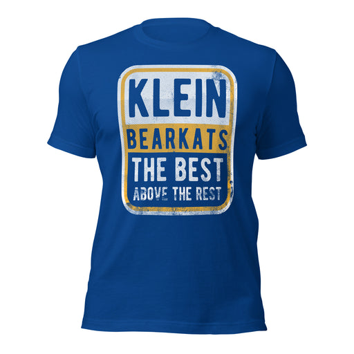 Klein High School Bearkats Premium Royal Unisex T-shirt 01