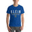 Man wearing a Klein High School Bearkats Premium Royal Unisex T-shirt 03