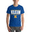 Man wearing a Klein High School Bearkats Premium Royal Unisex T-shirt 07