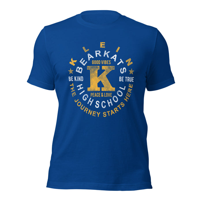 Klein High School Bearkats Premium Royal Unisex T-shirt 16