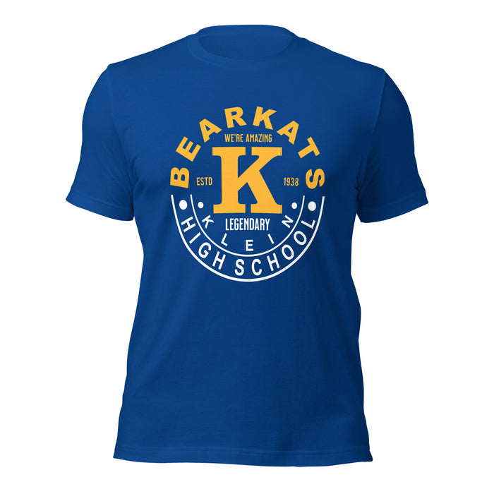 Klein High School Bearkats Premium Royal Unisex T-shirt 19