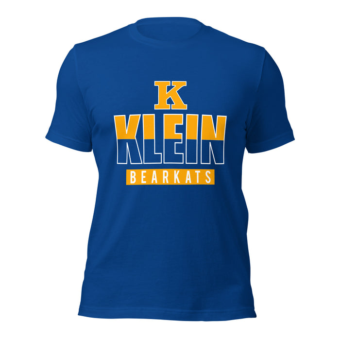 Klein High School Bearkats Premium Royal Unisex T-shirt 23