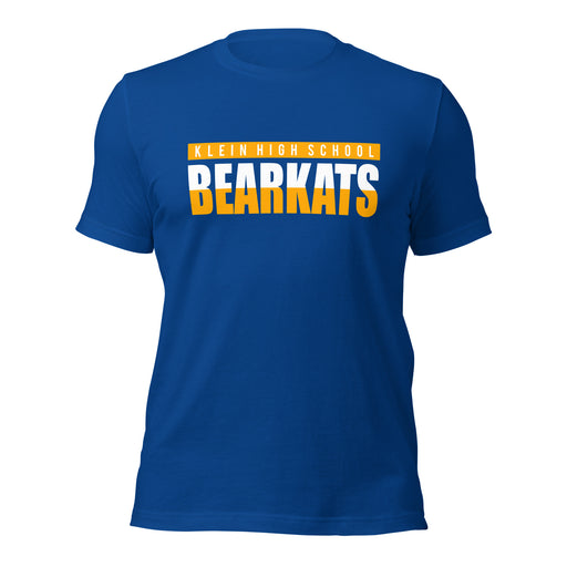 Klein High School Bearkats Premium Royal Unisex T-shirt 25