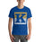 Man wearing a Klein High School Bearkats Premium Royal Unisex T-shirt 27