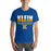 Man wearing a Klein High School Bearkats Premium Royal Unisex T-shirt 29