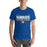 Man wearing a Klein High School Bearkats Premium Royal Unisex T-shirt 49