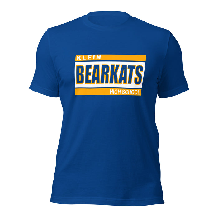 Klein High School Bearkats Premium Royal Unisex T-shirt 72