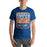 Man wearing a Grand Oaks High School Grizzlies Premium Royal Unisex T-shirt 01