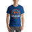 Man wearing a Grand Oaks High School Grizzlies Premium Royal Unisex T-shirt 04