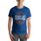 Man wearing a Grand Oaks High School Grizzlies Premium Royal Unisex T-shirt 10