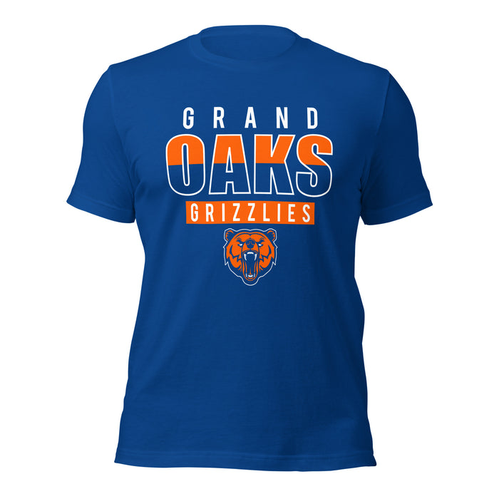 Grand Oaks High School Grizzlies Premium Royal Unisex T-shirt 23