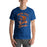 Man wearing a Grand Oaks High School Grizzlies Premium Royal Unisex T-shirt 26