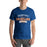 Man wearing a Grand Oaks High School Grizzlies Premium Royal Unisex T-shirt 96