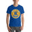 Man wearing a Klein High School Bearkats Premium Royal Unisex T-shirt 204