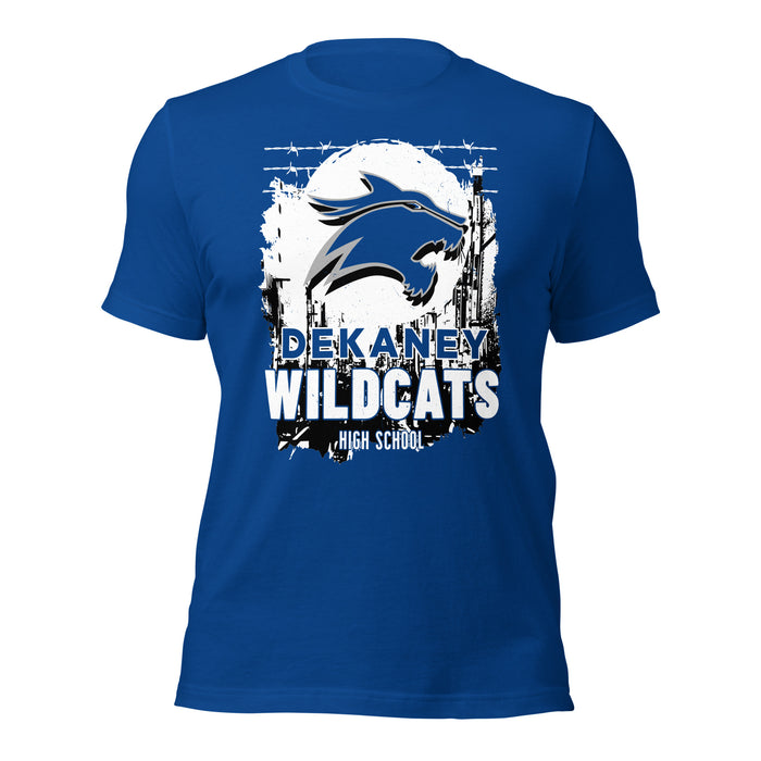 Dekaney High School Wildcats Royal Blue Premium Unisex T-shirt 202