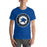 Man wearing Dekaney High School Wildcats Royal Blue Premium Unisex T-shirt 216