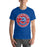 Student wearing Dickinson High School Gators Royal Blue Premium Unisex t-shirt 215