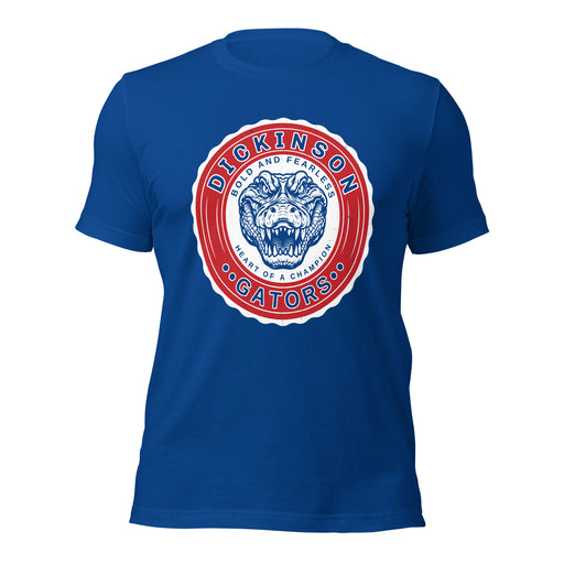 Dickinson High School Gators Royal Blue Premium Unisex t-shirt 216