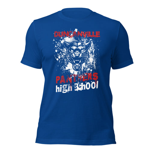 Duncanville High School Panthers Royal Blue Premium Unisex T-shirt 205