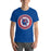 Student wearing Duncanville High School Panthers Royal Blue Premium Unisex T-shirt 216