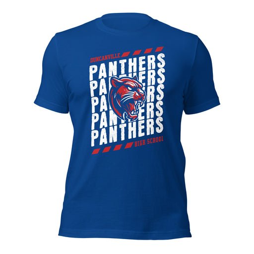 Duncanville High School Panthers Royal Blue Premium Unisex T-shirt 223