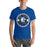 Man wearing New Caney High School Eagles Royal Blue Premium Unisex T-shirt 203